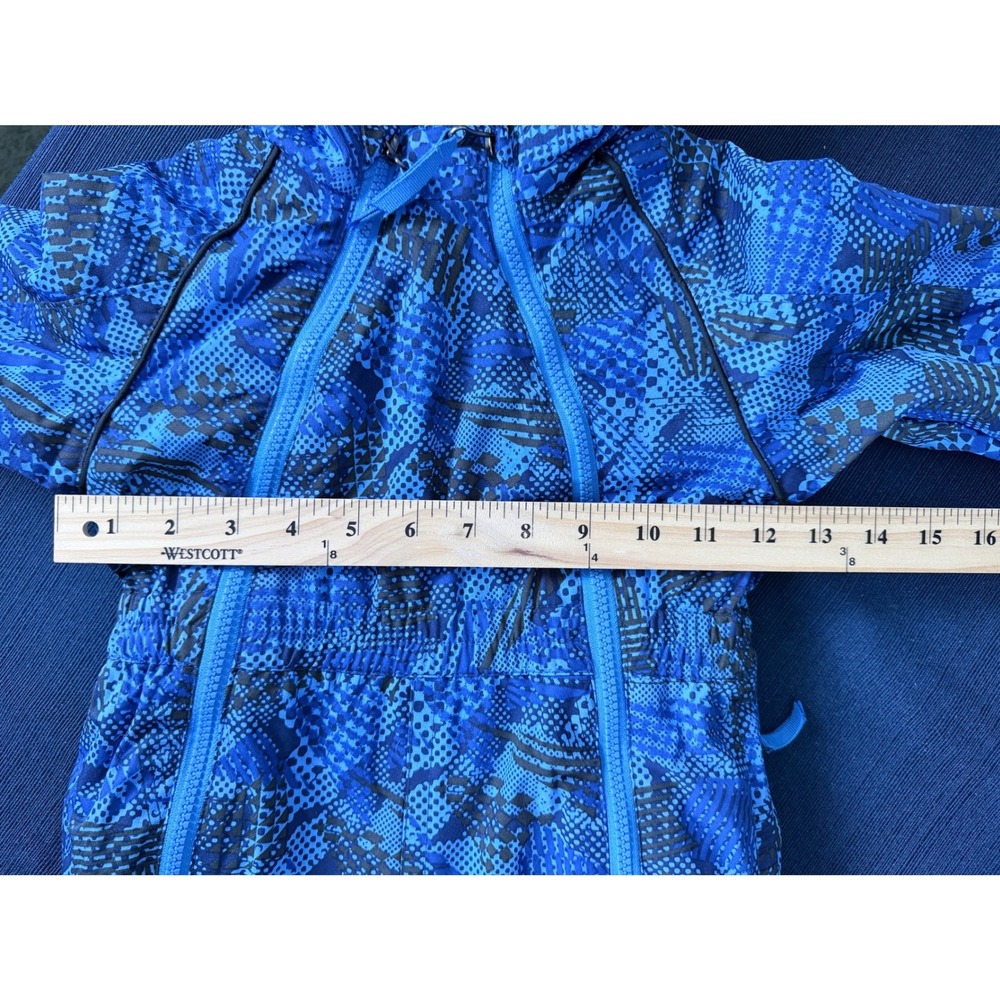 REI Toddler 2T Blue Geometric Print Fleece Lined Durable Ski Snowsuit Bunting - Picture 6 of 16